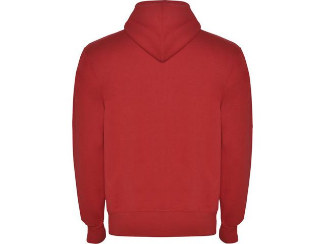 Hoodie zip ROLY Montblanc uni röd L